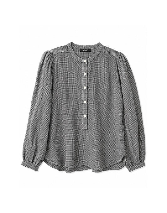 nora blouse | salt and pepper | now £75 in the sale