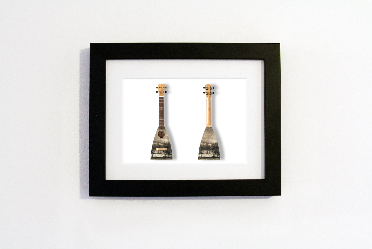 Norman Ackroyd RA - A6 Art on a Ukulele Print