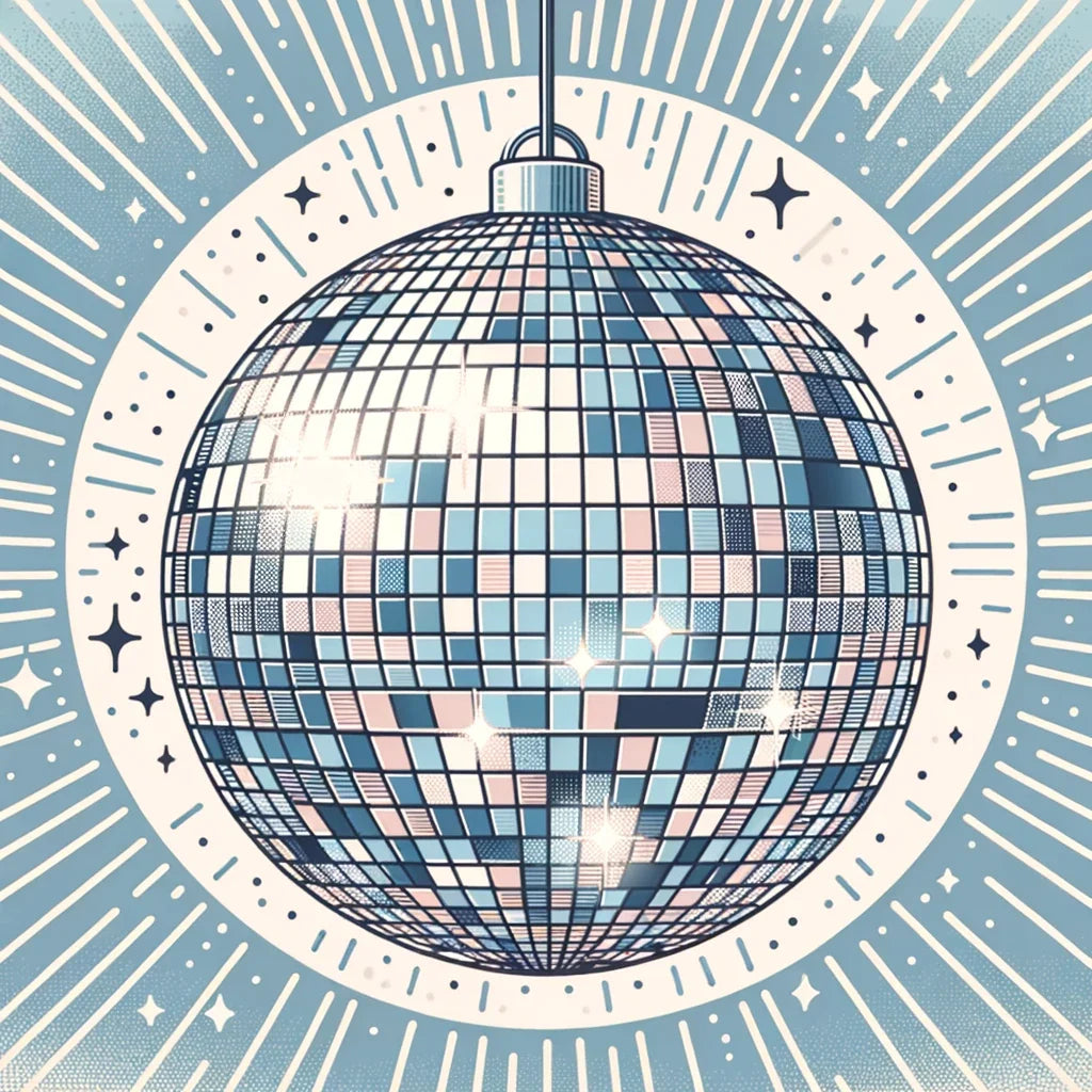 Nostalgic Disco Canvas