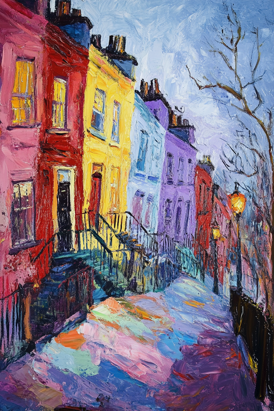 Notting Hill Vibrance Canvas
