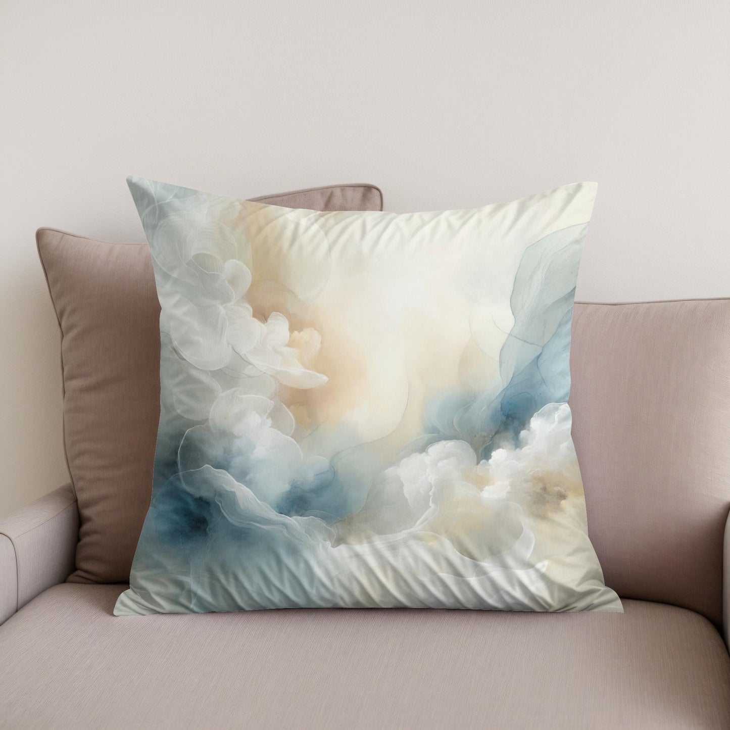 Ethereal Forms Cotton Cushion