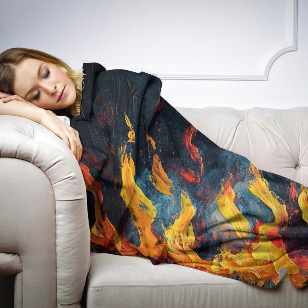 Dancing Flames Blanket