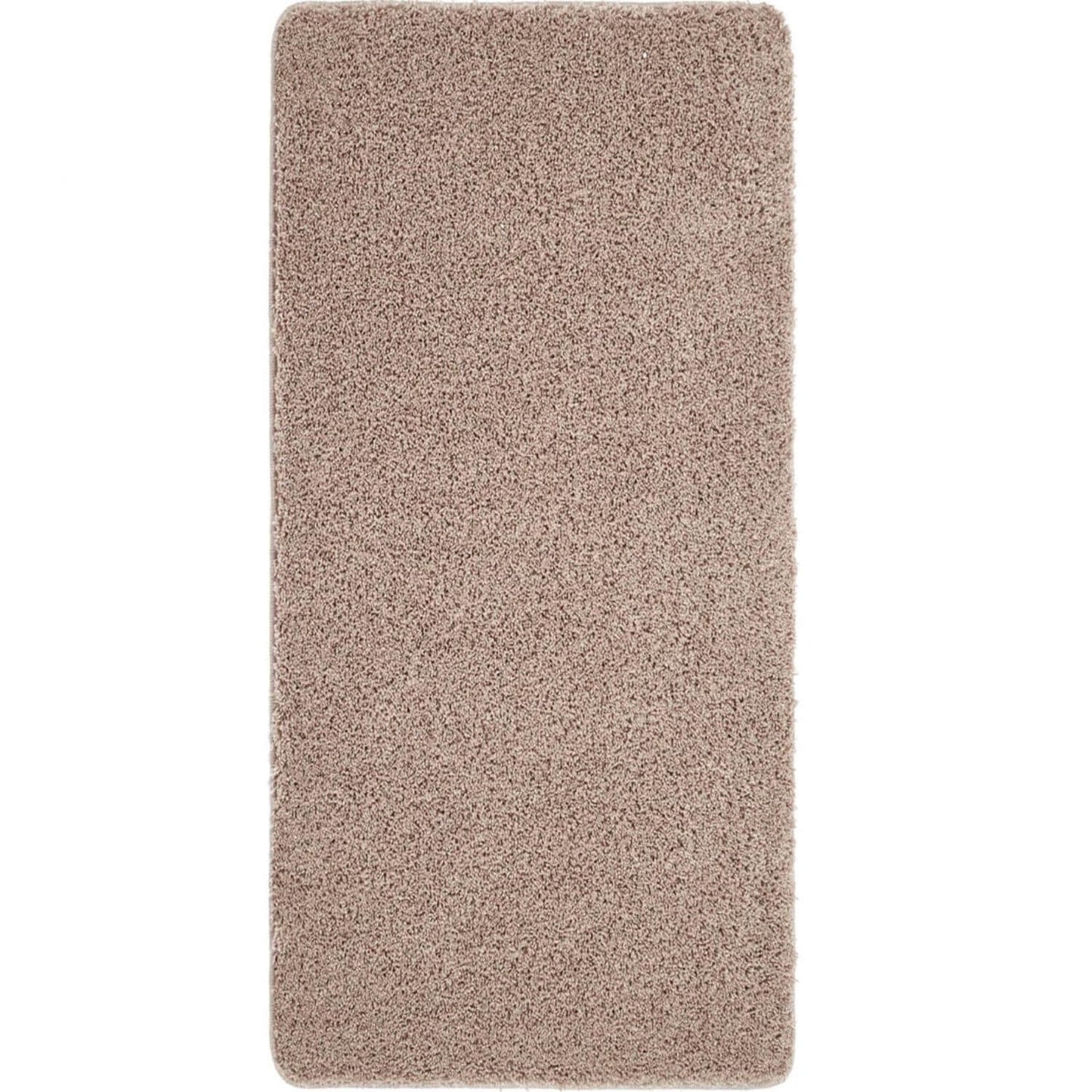 Washable Nude Pink Shaggy Rug