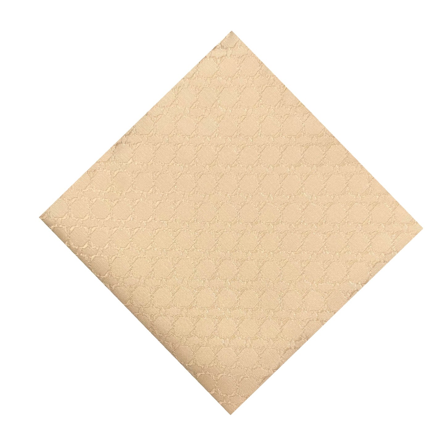 Nude Textured Pocket Square