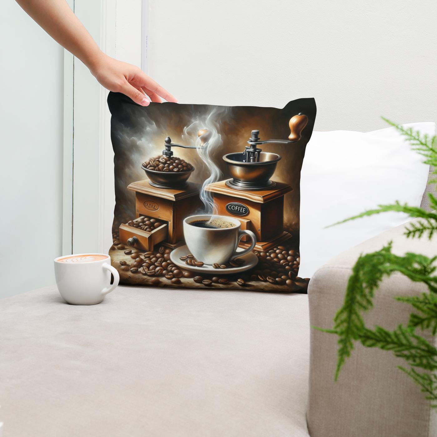 Morning Aroma Cotton Cushion