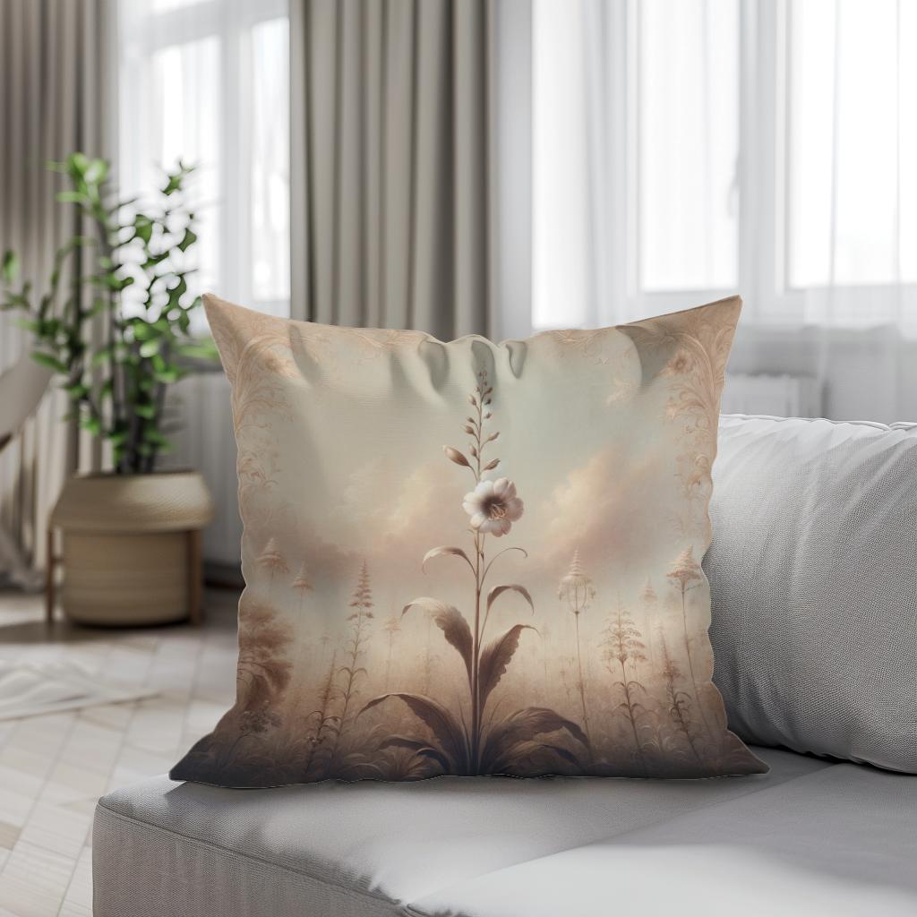 Solitary Grace Cotton Cushion