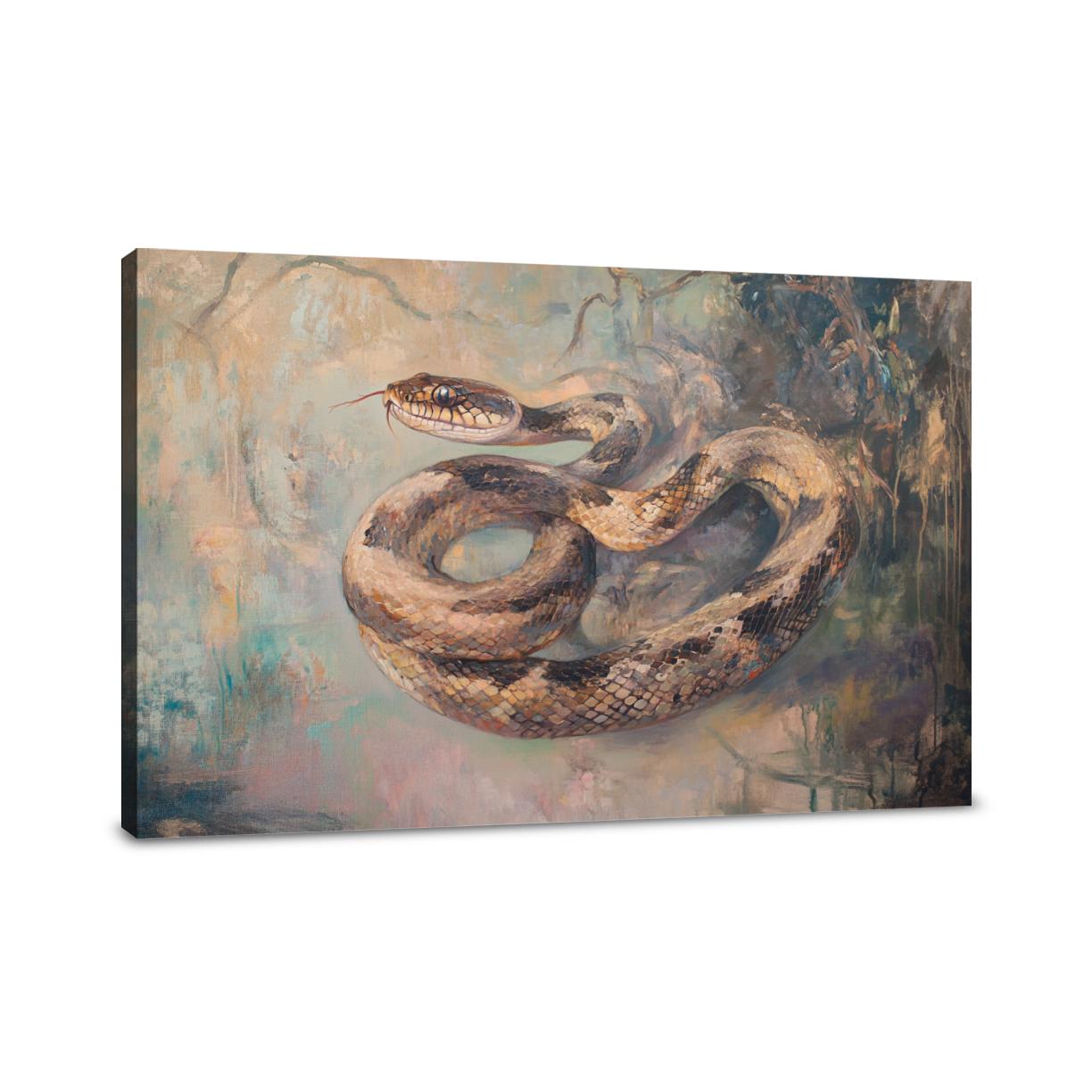 Serpentine Elegance Canvas