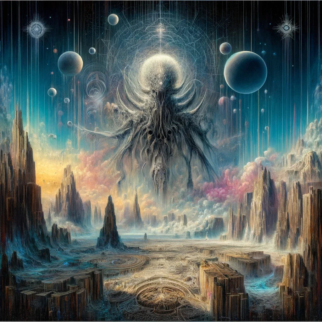 Nyarlathotep's Descent Canvas