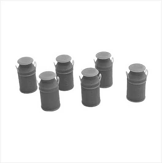 O Scale Ready to Paint Milk Churn (10 Gallon)