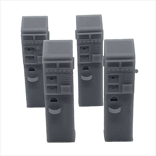 Ready to Paint Modern Parking Meter (4 pack)