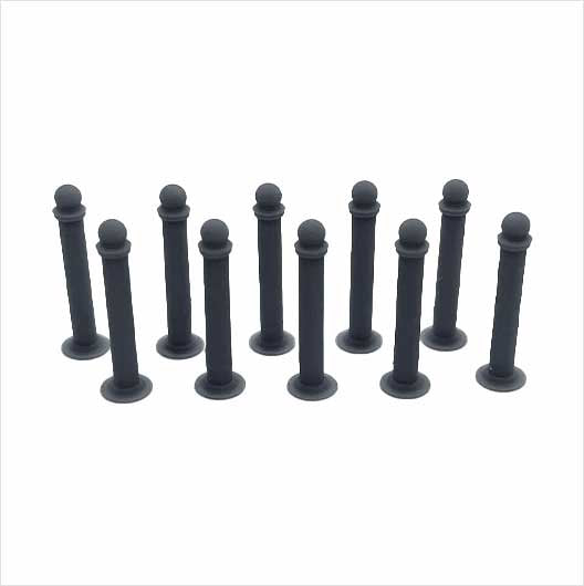 O Scale Ready to Paint Slim Metal Bollard