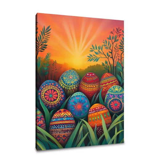 Sunrise Egg Canvas