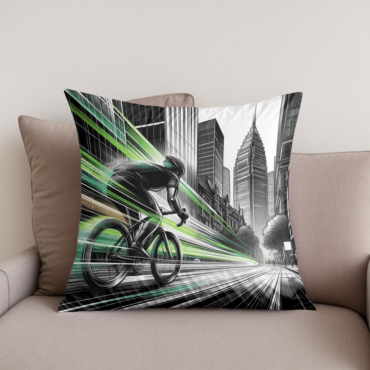 Urban Velocity Cotton Cushion