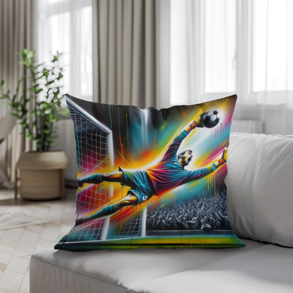 Goalkeeper's Triumph Cotton Cushion