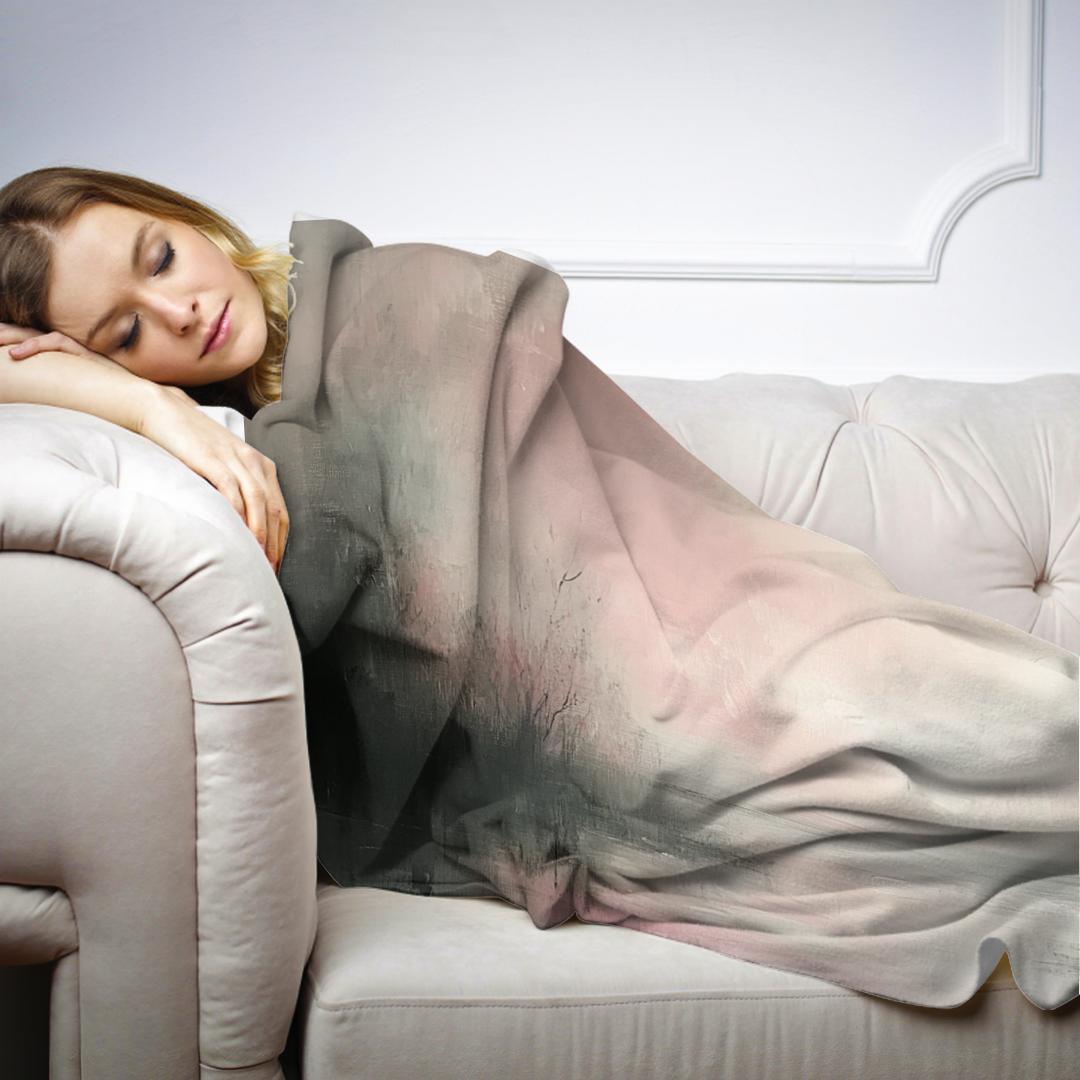 Blush Horizon Blanket