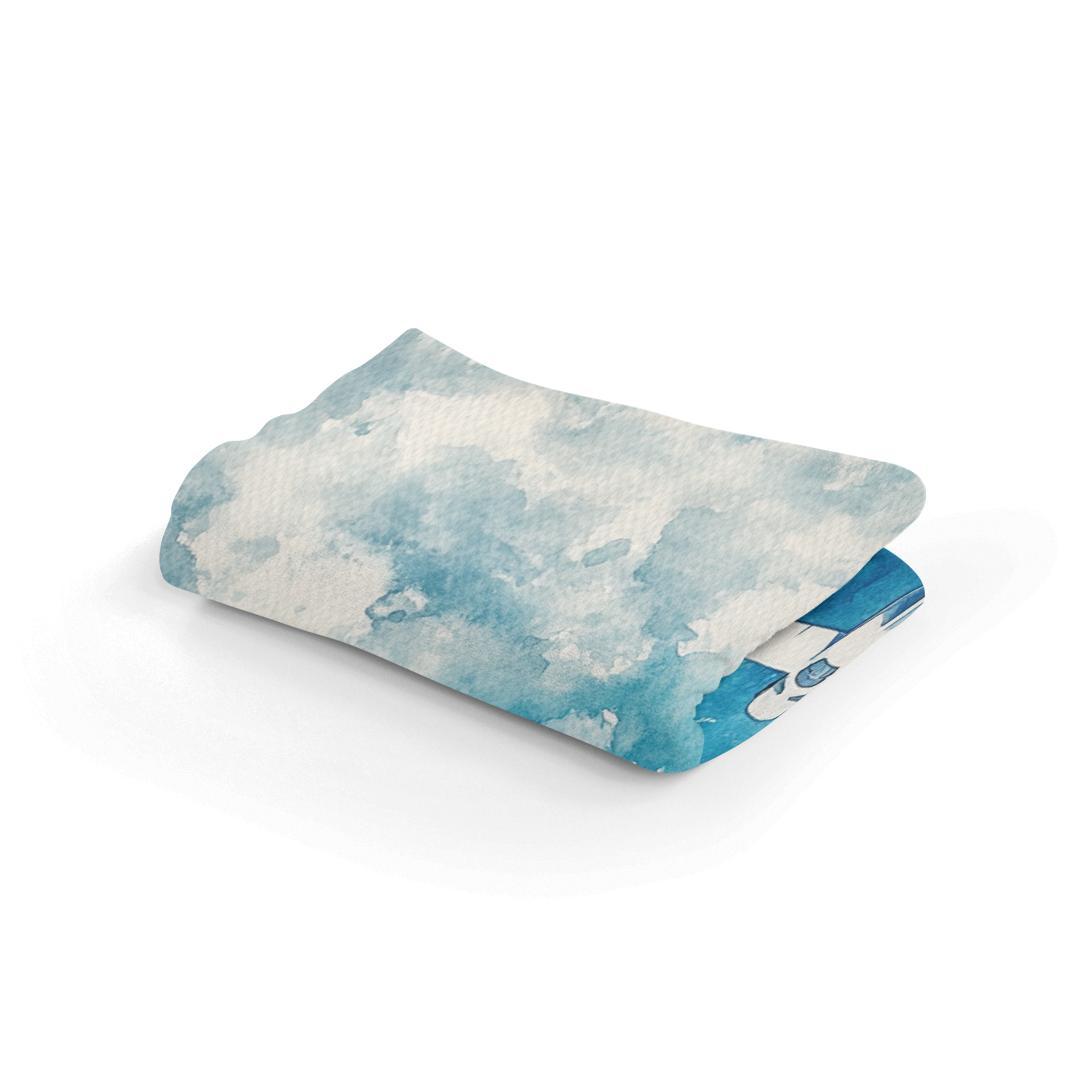 Aerial Sea Journey Blanket