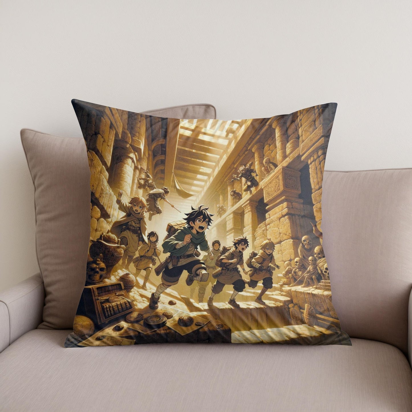 Ruins Quest Chronicles Cotton Cushion