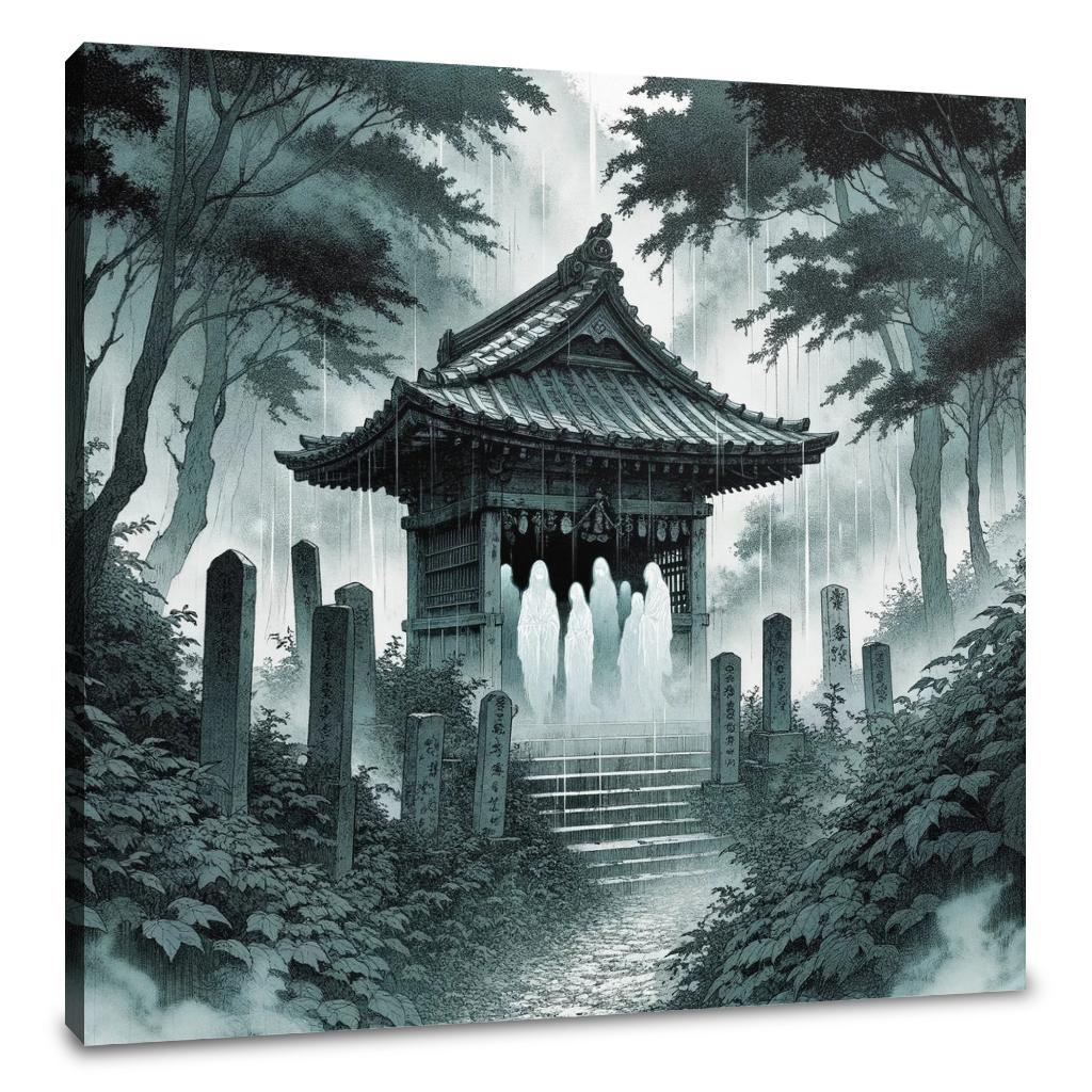 Veiled Shrine Canvas