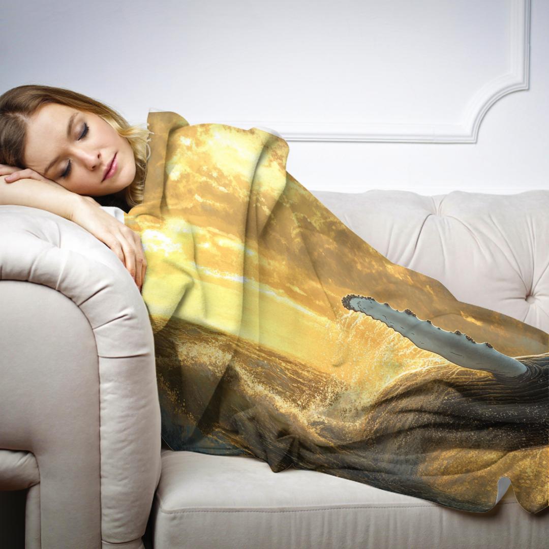 Nostalgic Oceanic Majesty Blanket