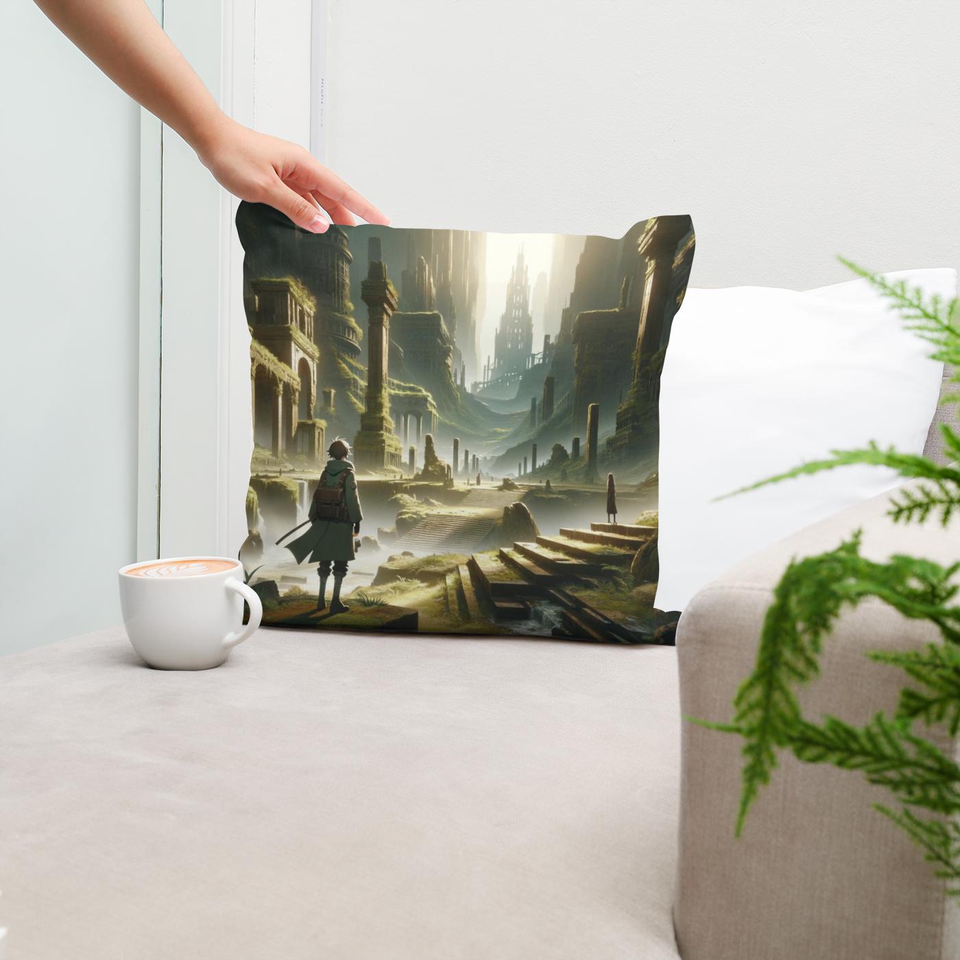 Mystic Realms Cotton Cushion