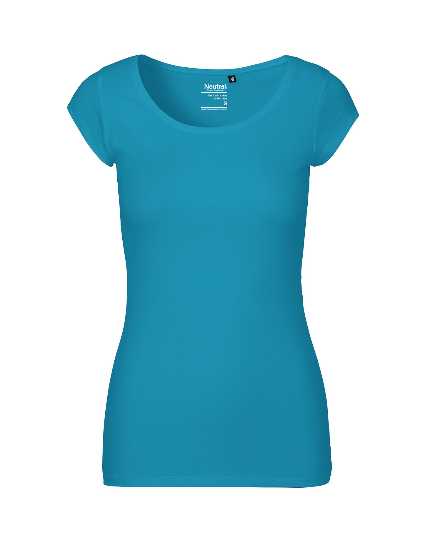 Fairtrade Organic Roundneck T-shirt: Womens