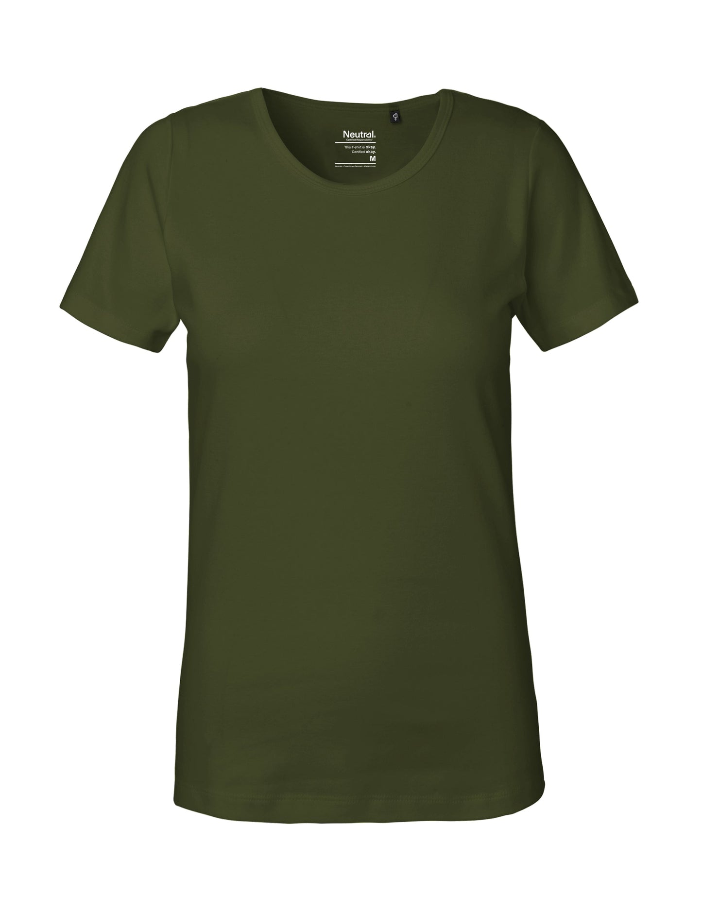 Fairtrade Organic Heavy Interlock T-shirt: Womens