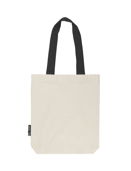 Fairtrade Organic Twill Bag with Contrast Handles