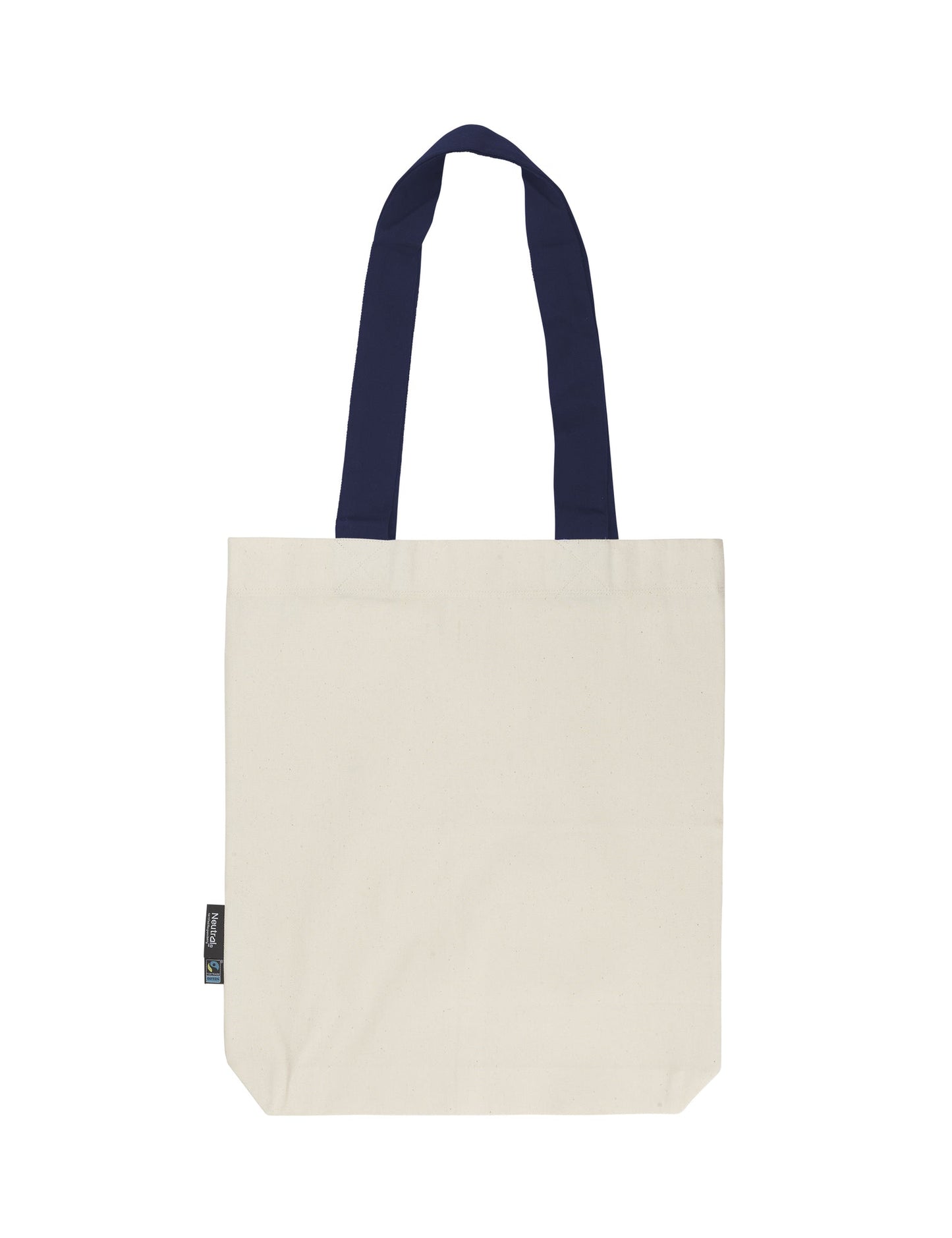 Fairtrade Organic Twill Bag with Contrast Handles