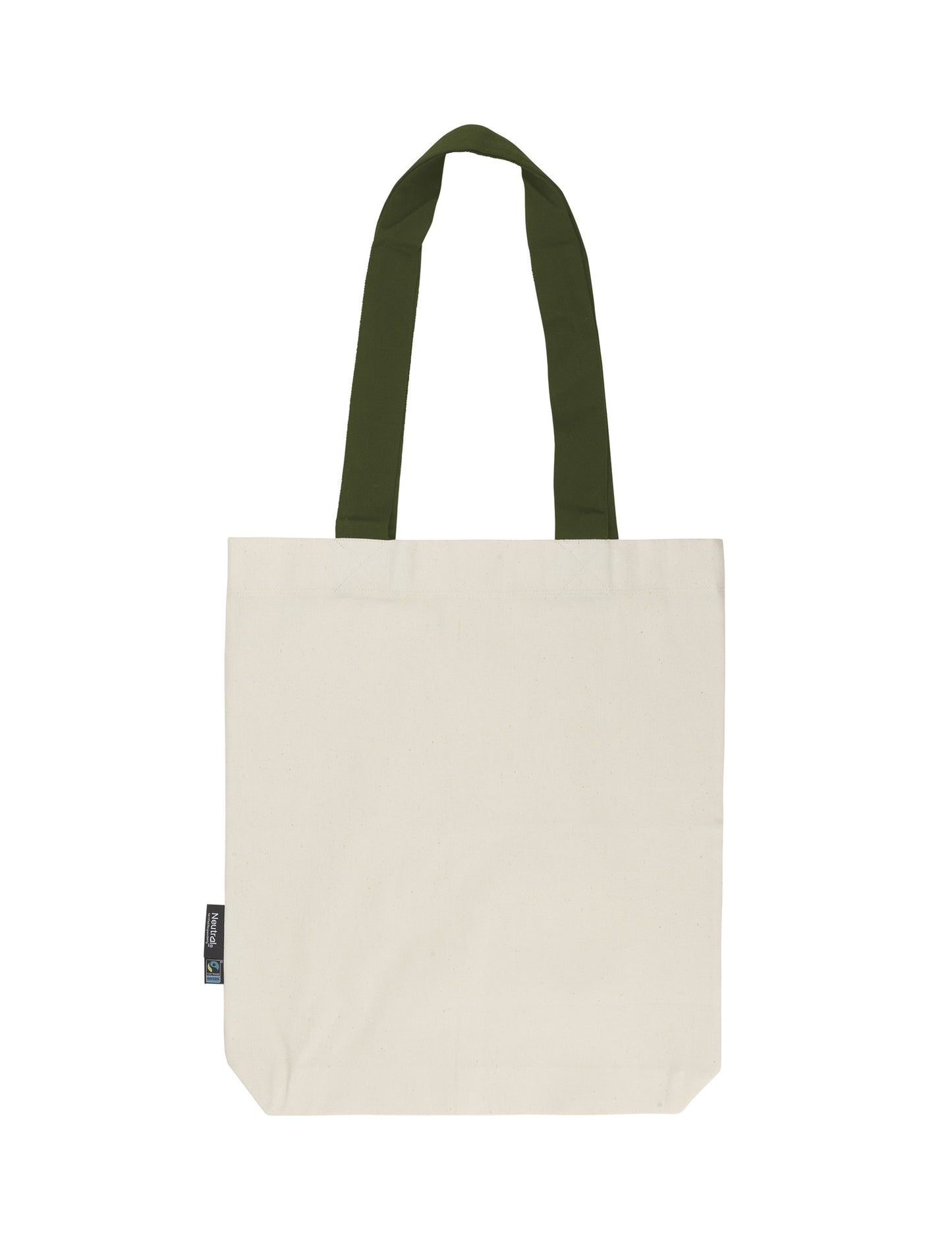 Fairtrade Organic Twill Bag with Contrast Handles
