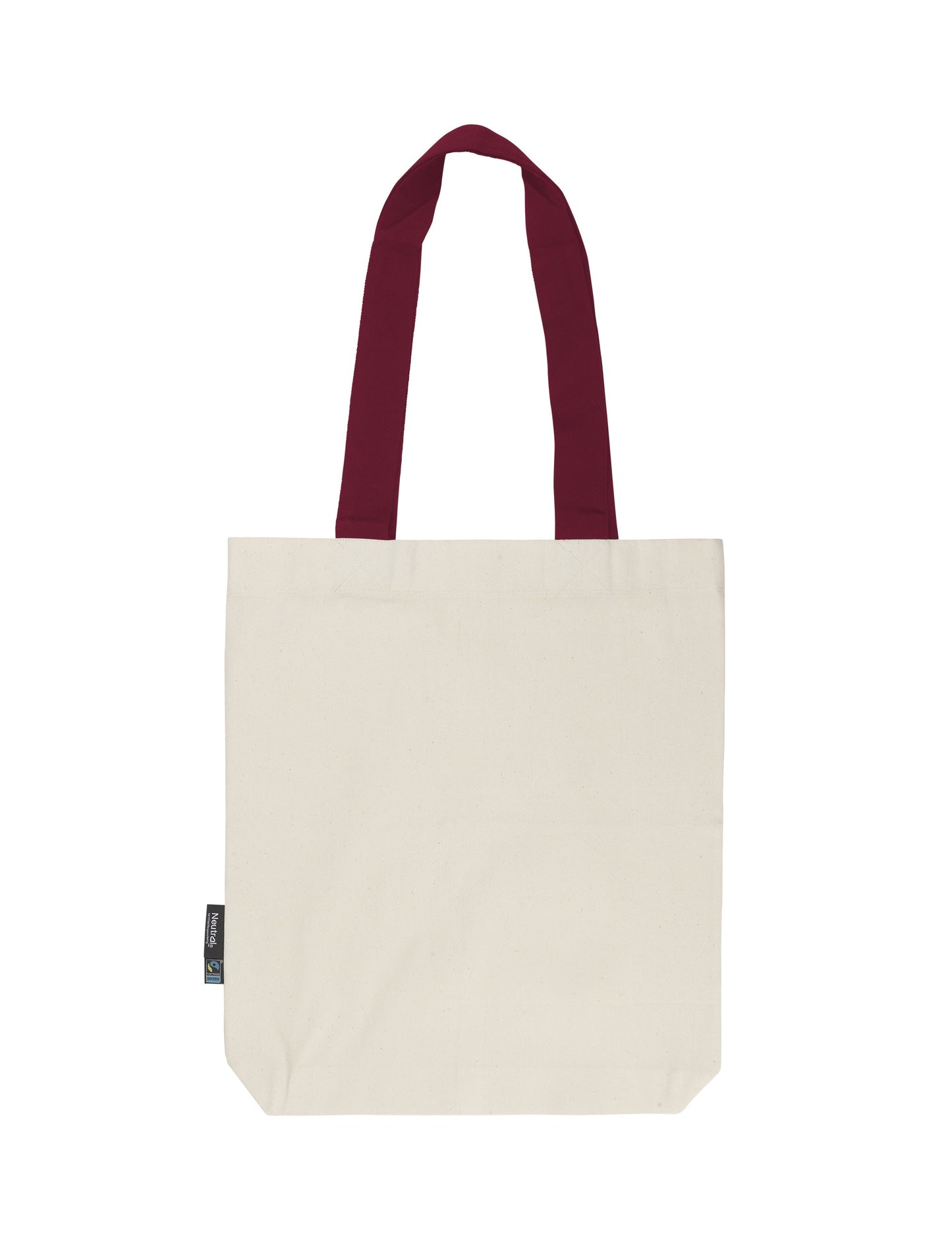 Fairtrade Organic Twill Bag with Contrast Handles