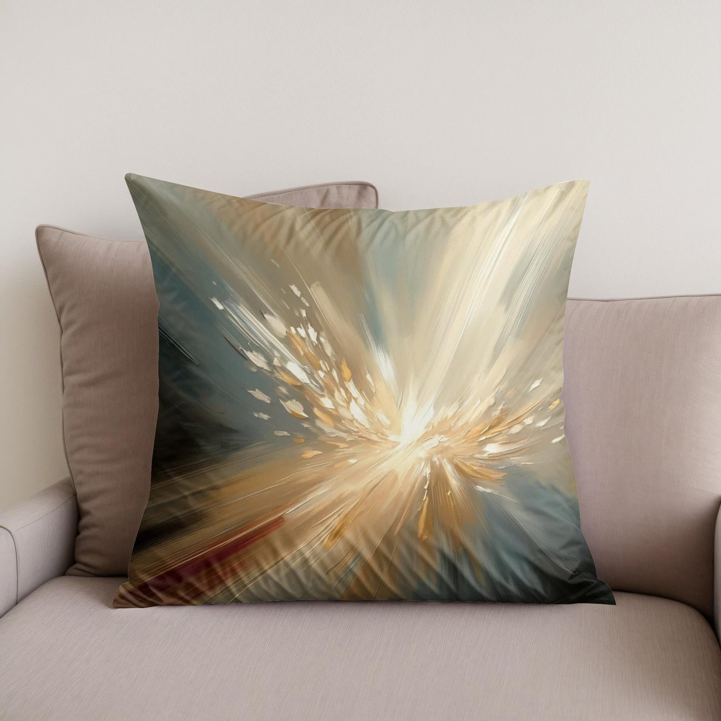 Flickers of Hope Cotton Cushion