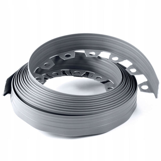 Lawn Border Set, Easy Border 60mm Gray 10m With Pegs