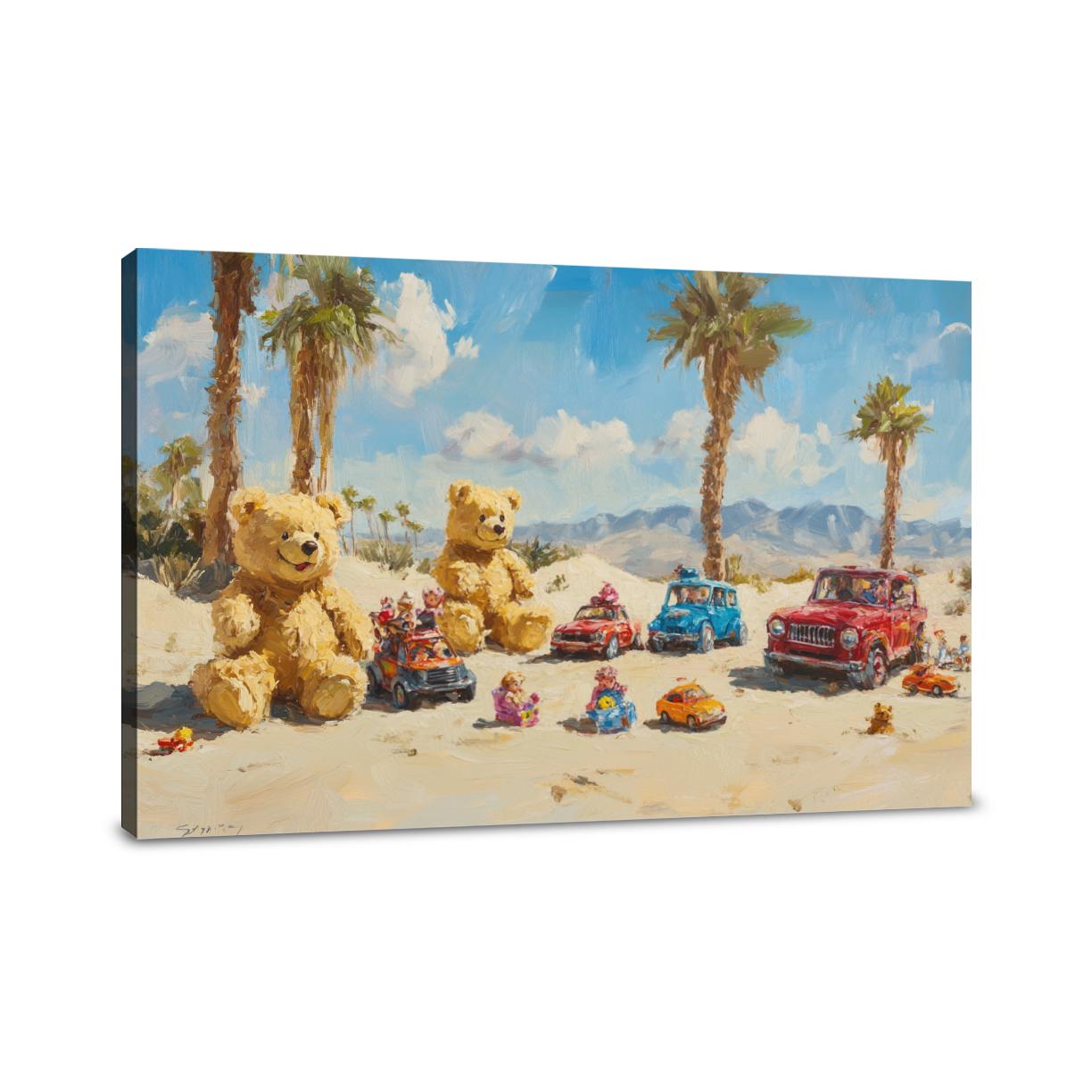 Desert Toyland Canvas
