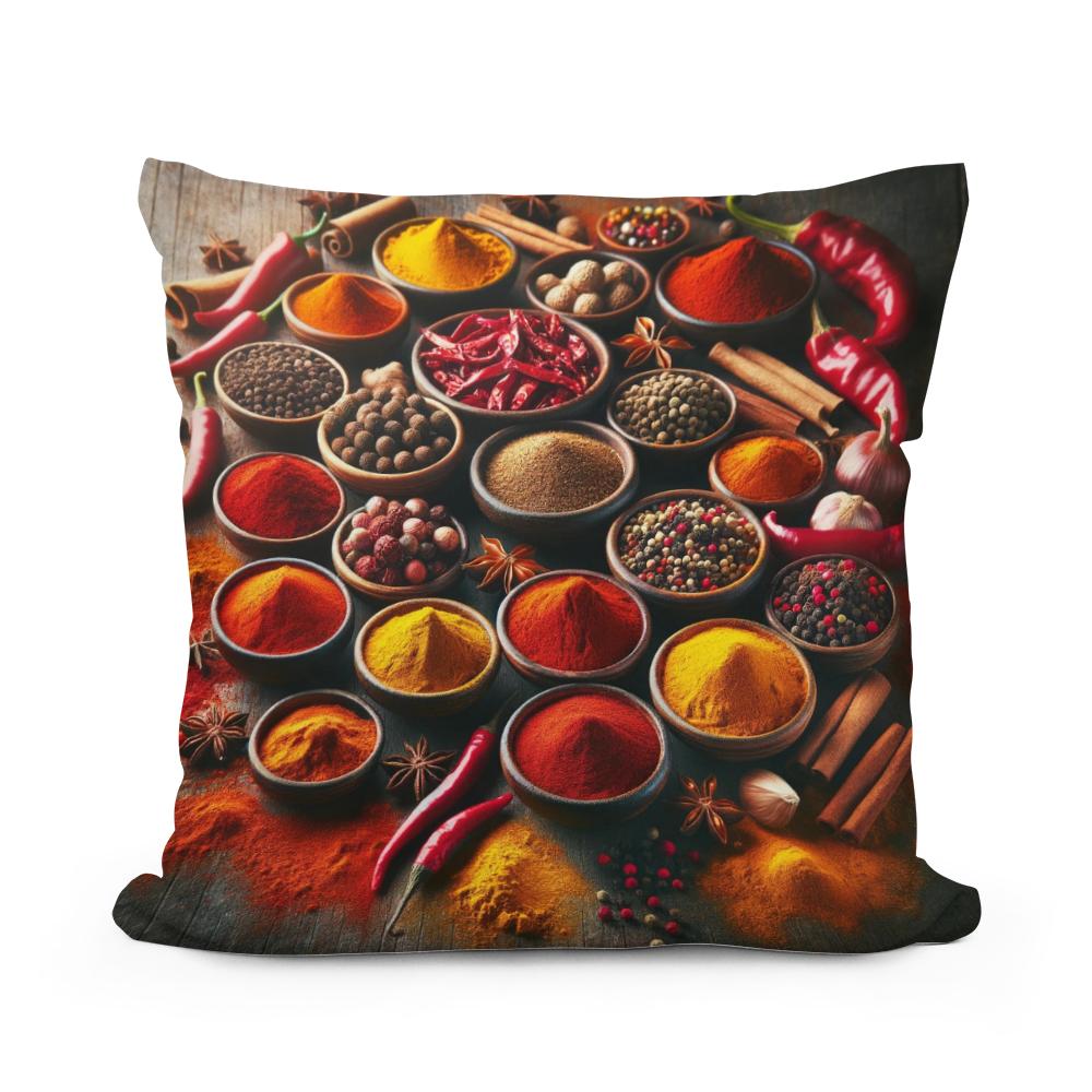 Spice Bazaar Palette Cotton Cushion