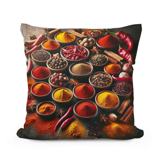 Spice Bazaar Palette Cotton Cushion