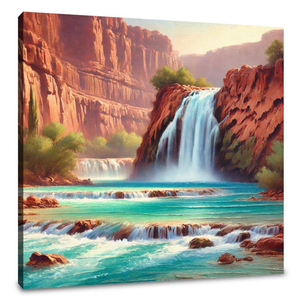 Havasu Falls Tranquility Canvas