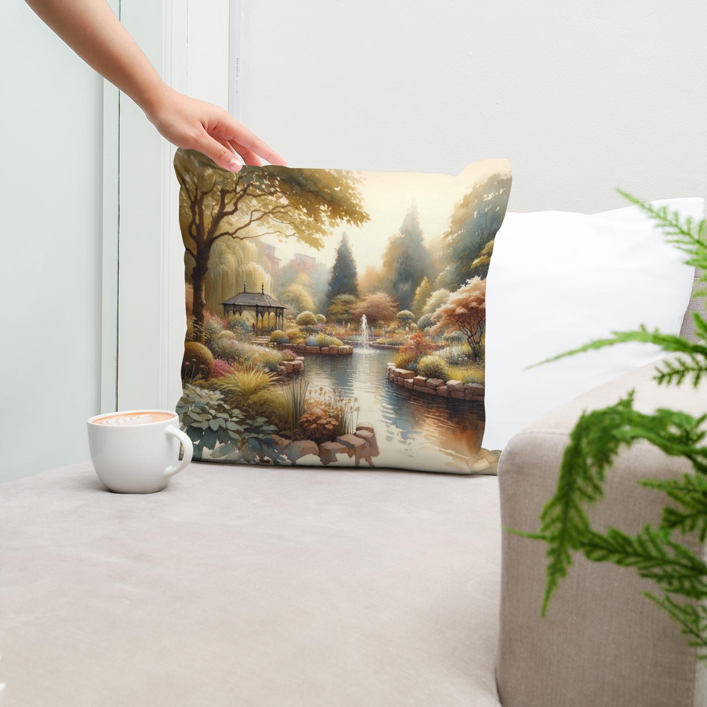 Manchester Fletcher Moss Oasis Cotton Cushion