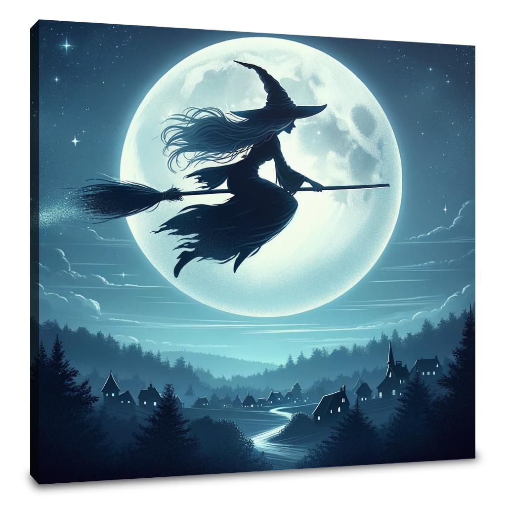 Twilight Witch Canvas