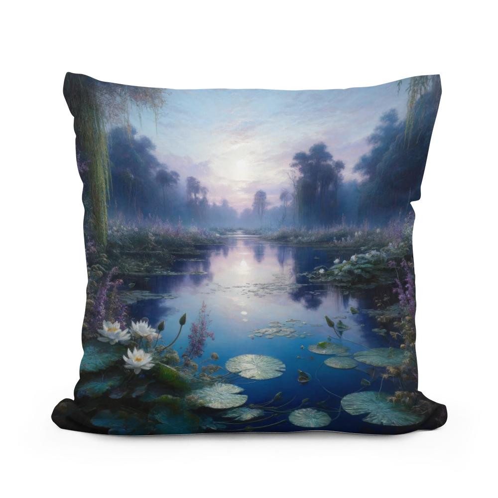 Mystical Waters Cotton Cushion