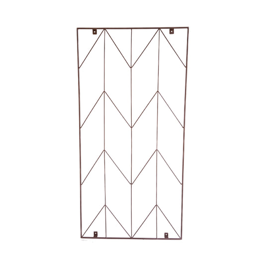 TheFoalyard Ivyline Outdoor Herringbone Trellis Bronze