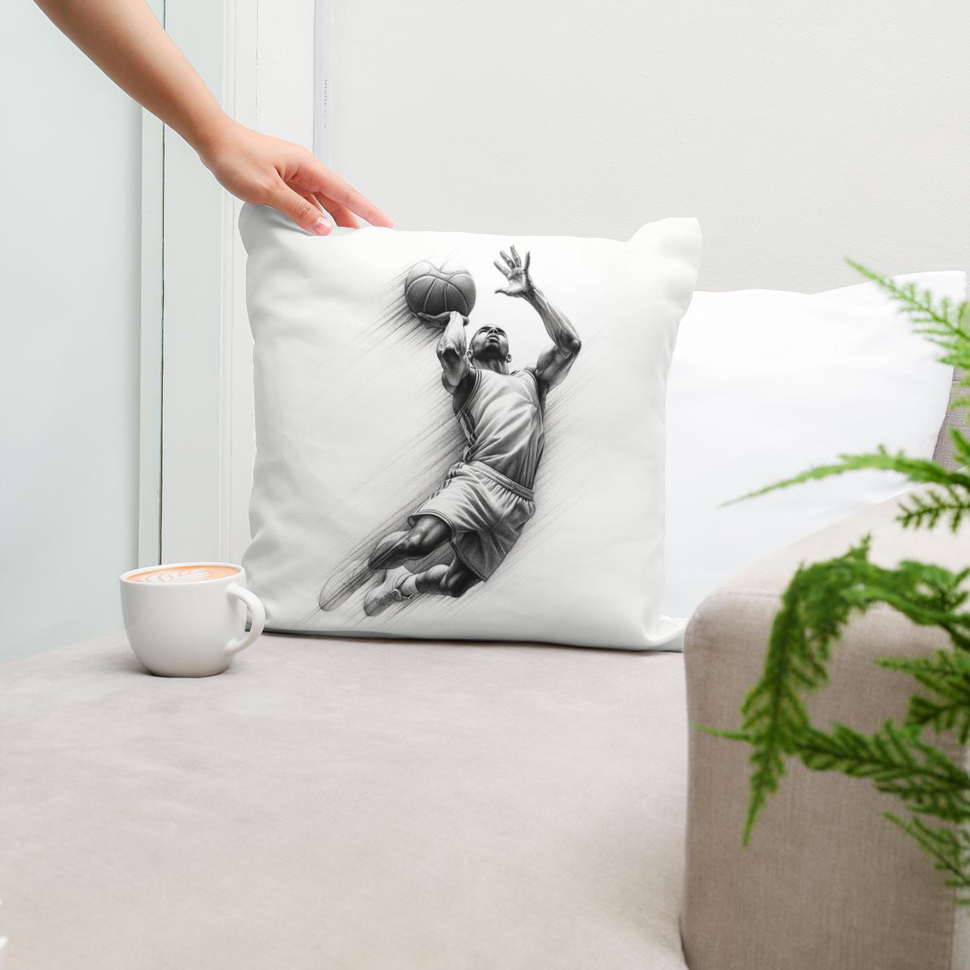 Jump Shot Elegance Cotton Cushion