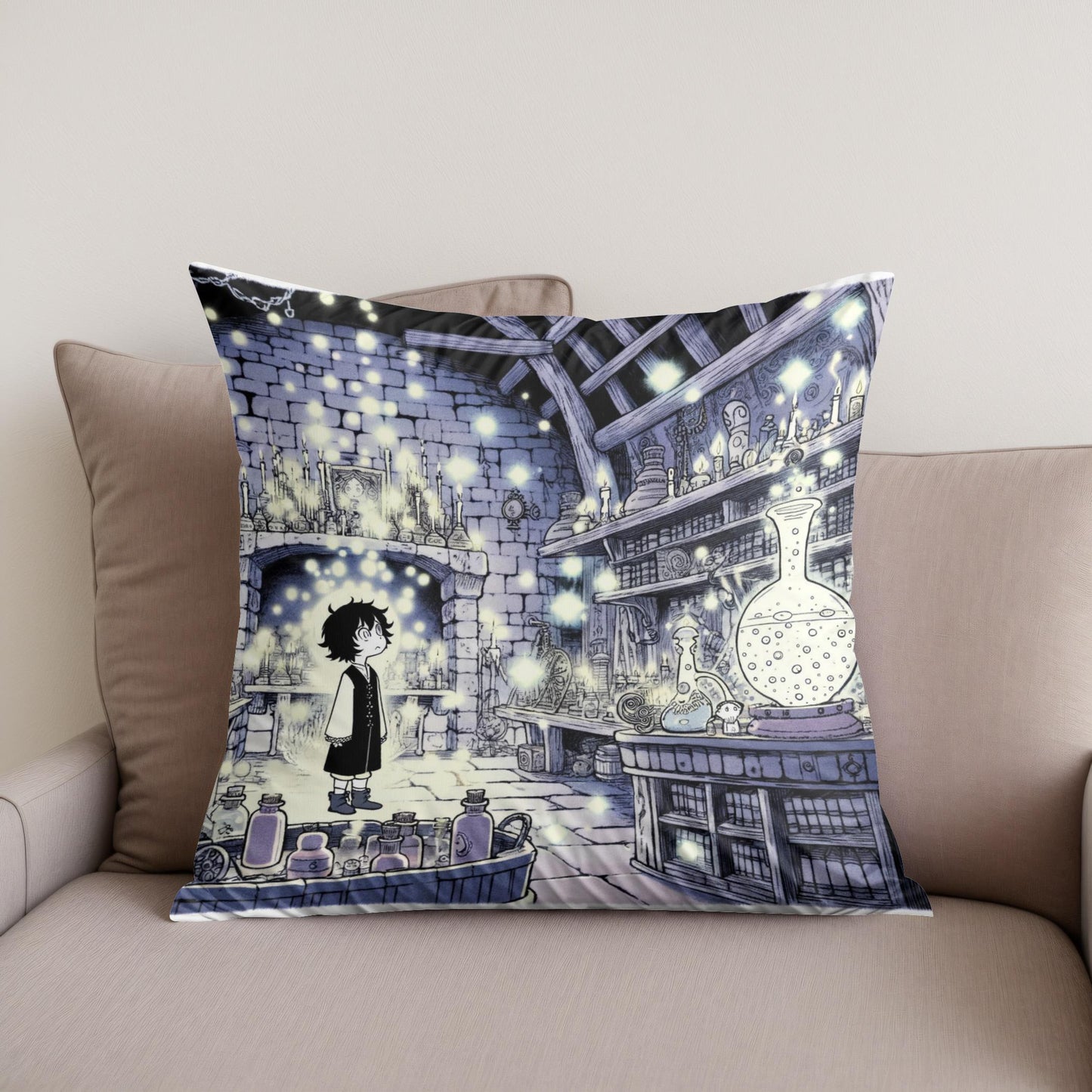 Alchemist's Enigma Cotton Cushion