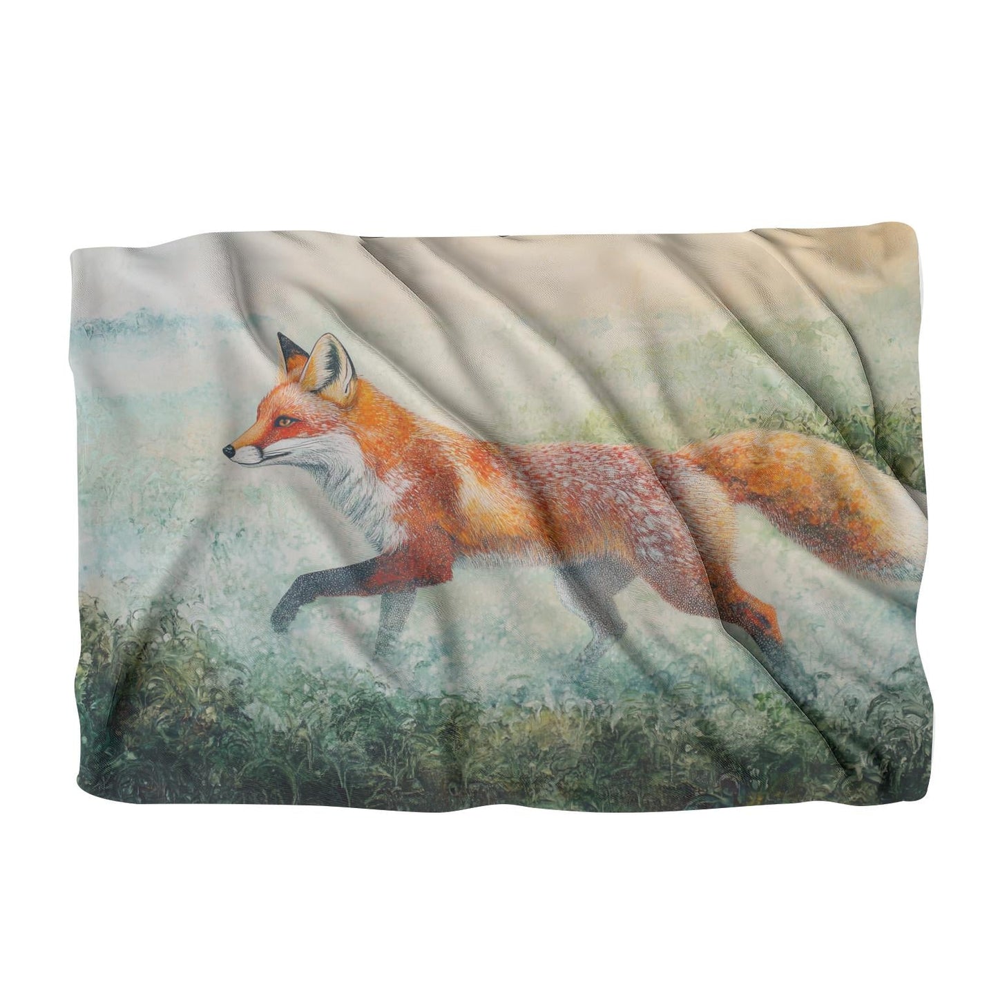 Red Fox Dawn Blanket