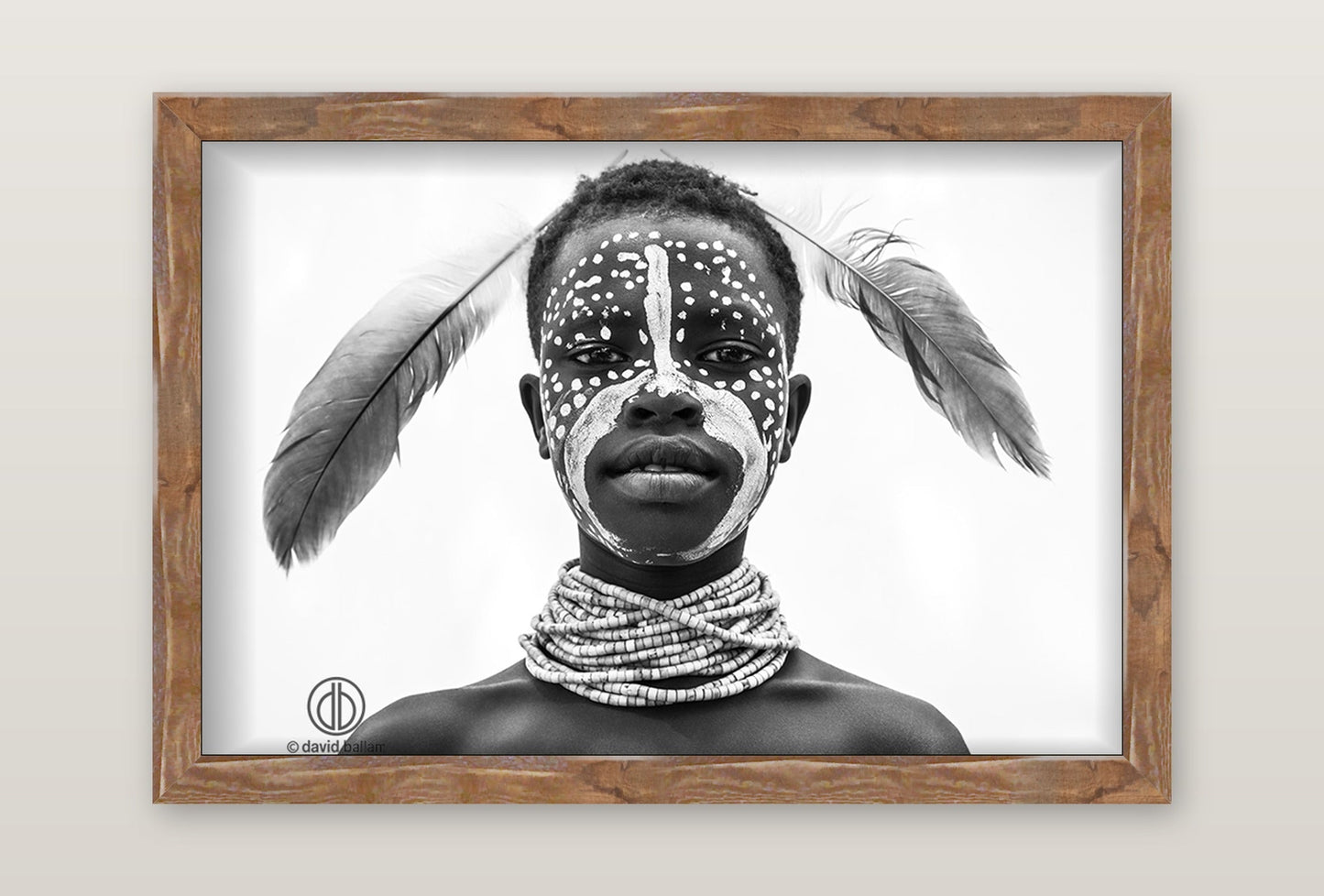 David Ballam - OMO 83 - Karo Boy, Omo Valley, Ethiopia