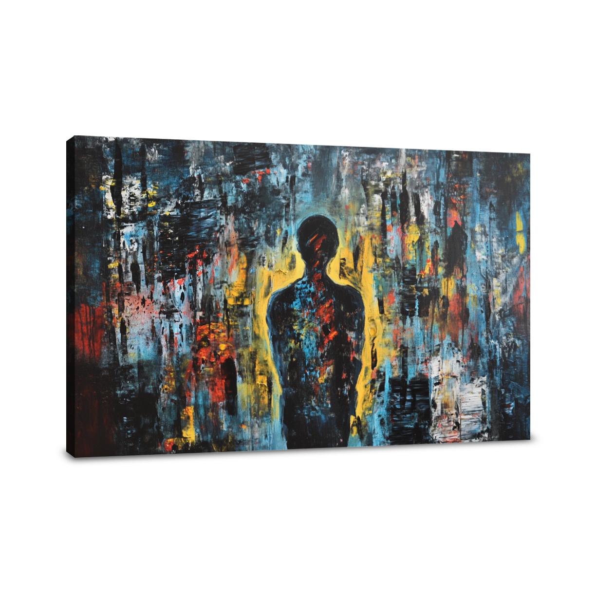 Longing Figure Canvas