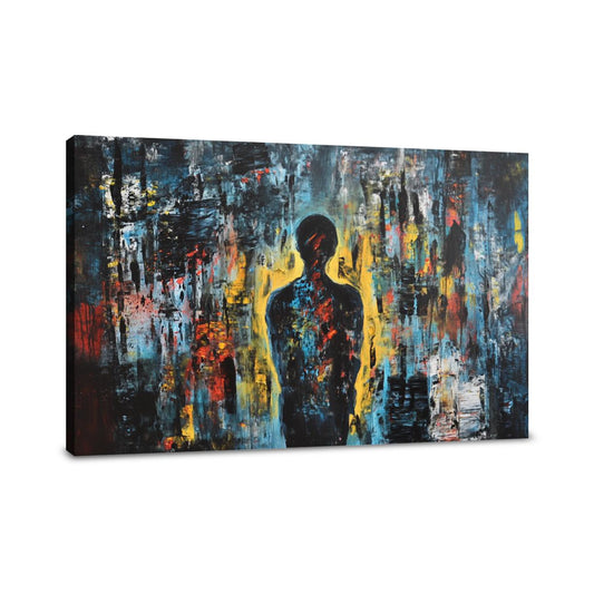 Longing Figure Canvas