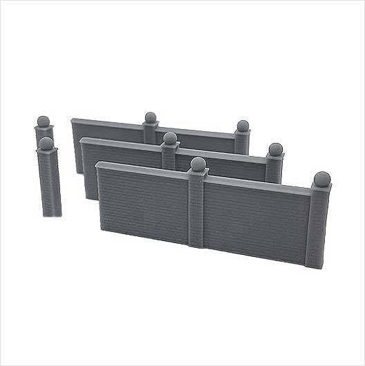 Ready to Paint Brick Wall Section (3 pack)