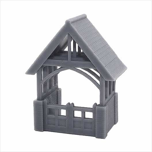 TT Scale Ready to Paint Lych Gate