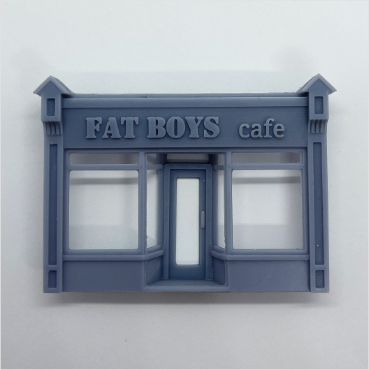 OO Scale Ready to Paint Victorian Shopfront - Style 5 - Branded