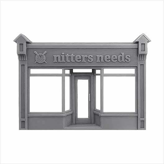 OO Scale Ready to Paint Victorian Shopfront - Style 5 - Branded